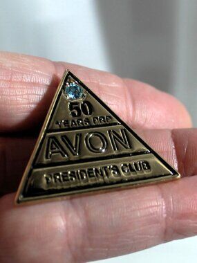 Avon President's Club 50 Year Pin from 2017